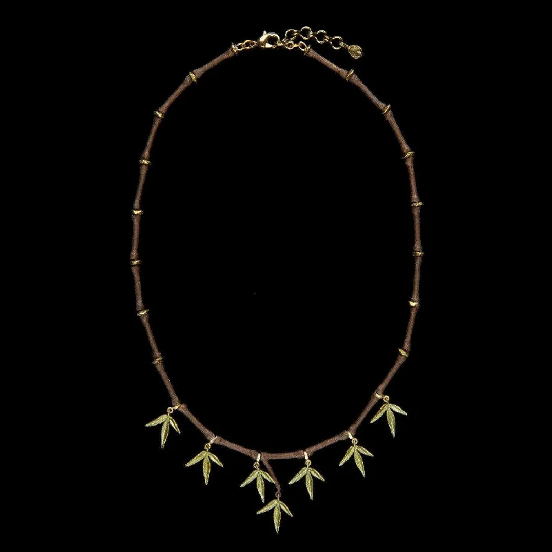 Must-Have Jewelry At Unbelievable Discounts Bamboo Necklace - Small Drop