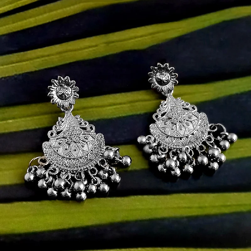 Elegant Jewelry Pieces At Unbelievable Prices Bhavi Jewels Silver Plated Dangler Earrings Elegant Jewelry Pieces At Unbelievable Prices Bhavi Jewels Silver Plated Dangler Earrings