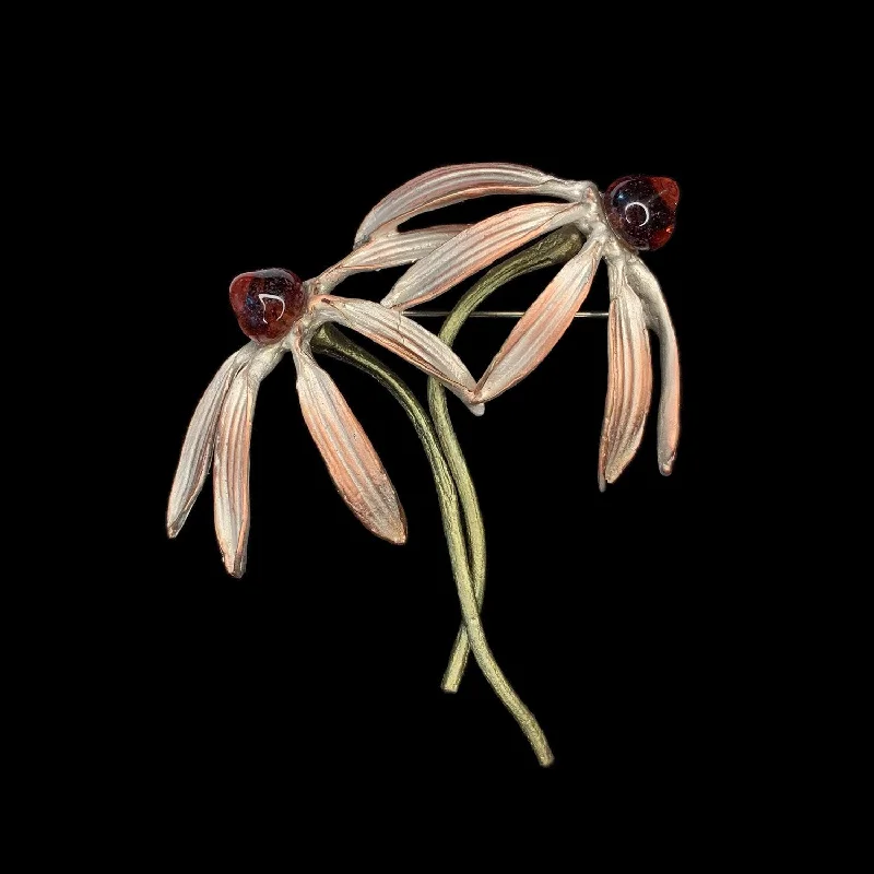 Don't Miss These Dazzling Jewelry Discounts Echinacea Brooch - Statement