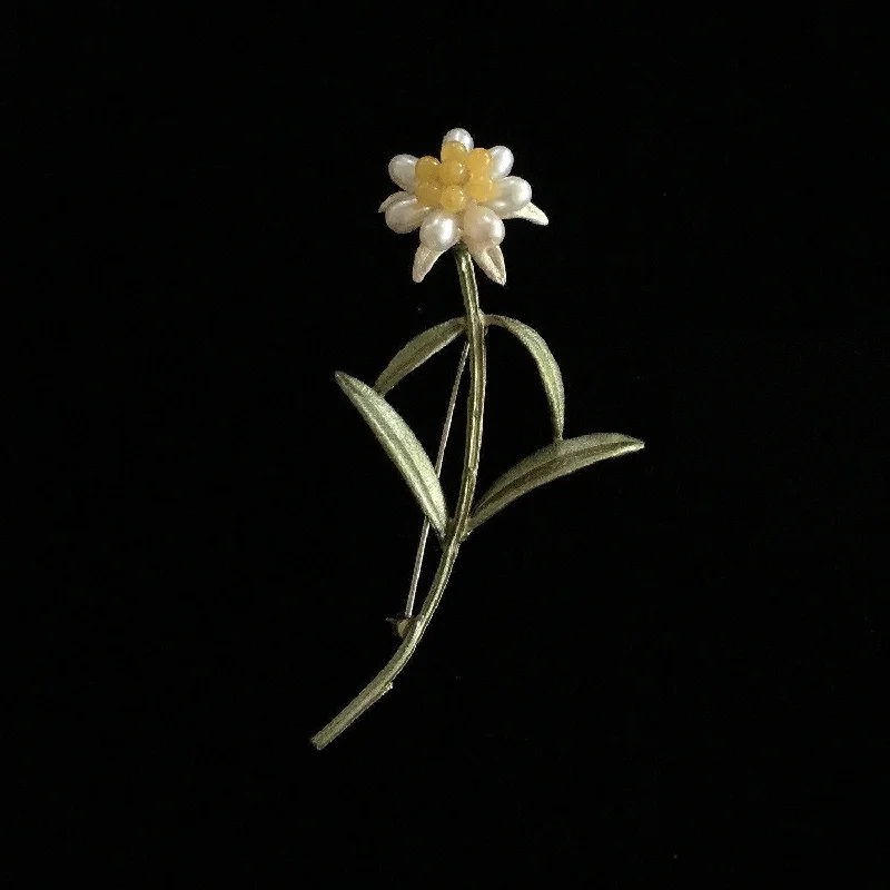 Affordable Elegance – Special Jewelry Sale Now Live Edelweiss Brooch