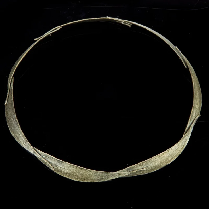 Jewelry Clearance – Final Chance To Save Big Eucalyptus 7 Leaf Collar