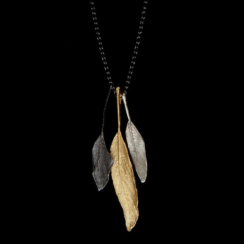 Once-A-Year Jewelry Sale – Grab Your Favorites Now Feather Pendant - 20" Tricolor