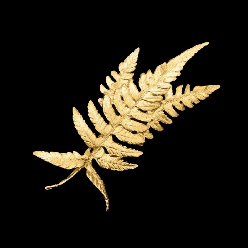 Personalized Jewelry At Special Discount Rates Fine Fern Brooch