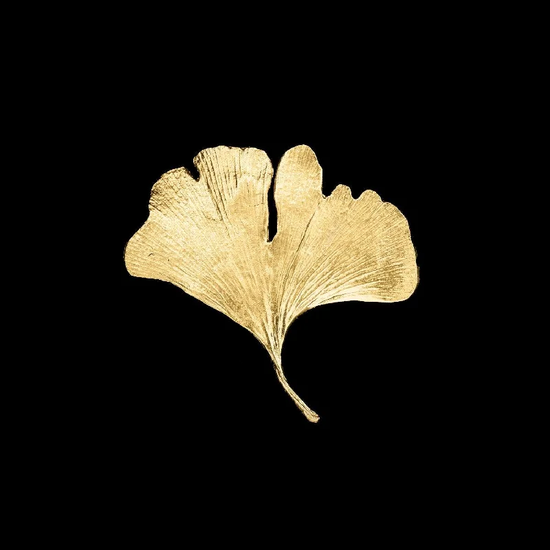 Shop Dazzling Jewelry With Special Promotional Discounts Fine Ginkgo Brooch - Small