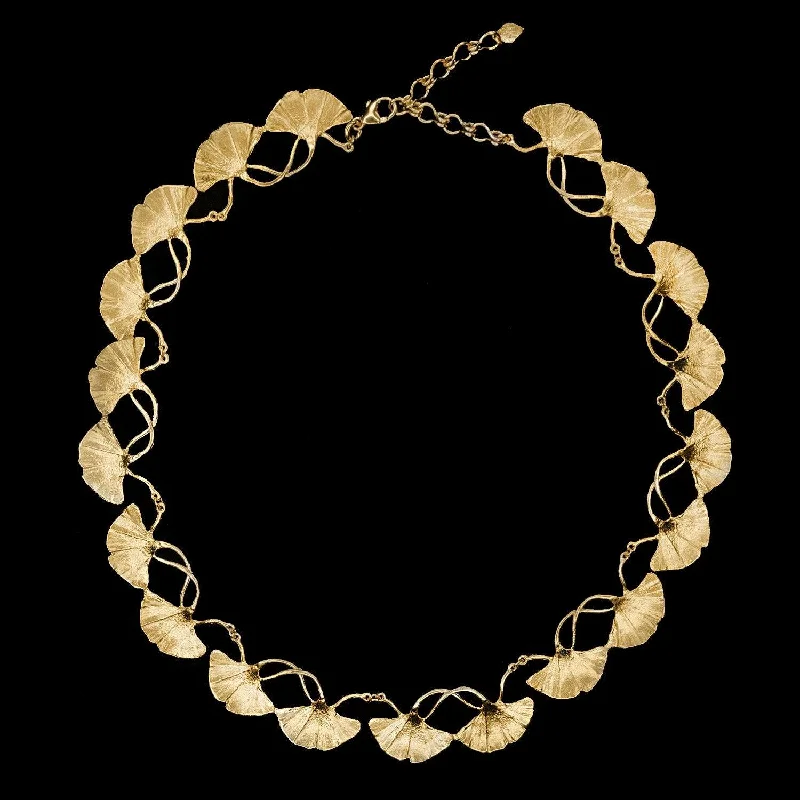 Special Deals On Handcrafted And Designer Jewelry Fine Ginkgo Necklace