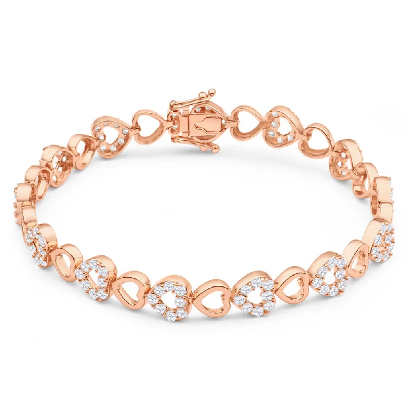 Discounted Jewelry For A Glamorous Look Gold Plated Sterling Silver Cubic Zirconia 19cm Bracelet Discounted Jewelry For A Glamorous Look Gold Plated Sterling Silver Cubic Zirconia 19cm Bracelet