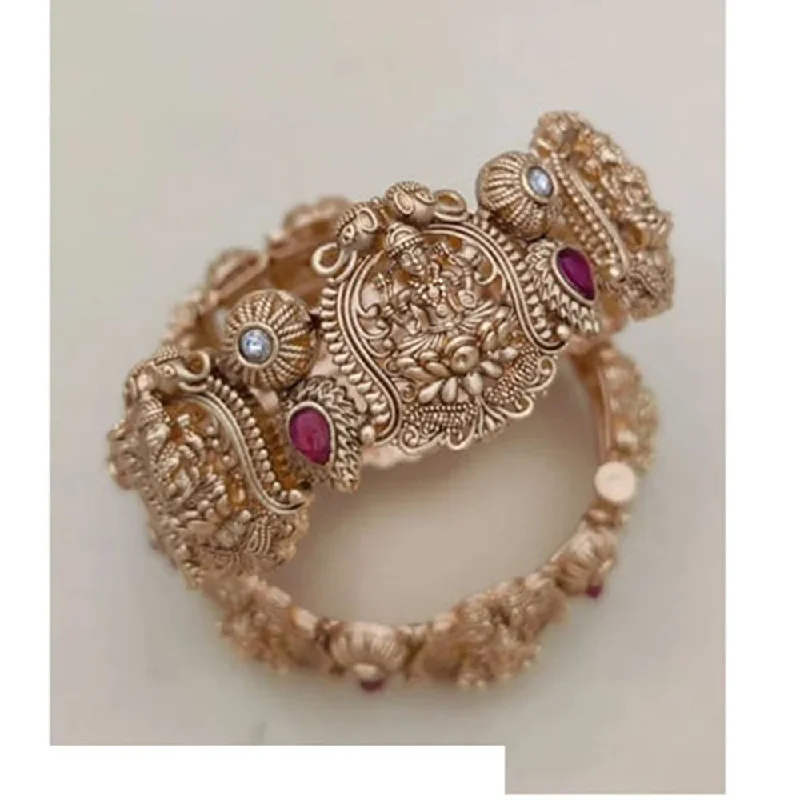 Limited-Time Jewelry Sale – Elegant Styles At Less Jewel Addiction Gold Plated Pota Stone Openable Bangles Set Limited-Time Jewelry Sale – Elegant Styles At Less Jewel Addiction Gold Plated Pota Stone Openable Bangles Set