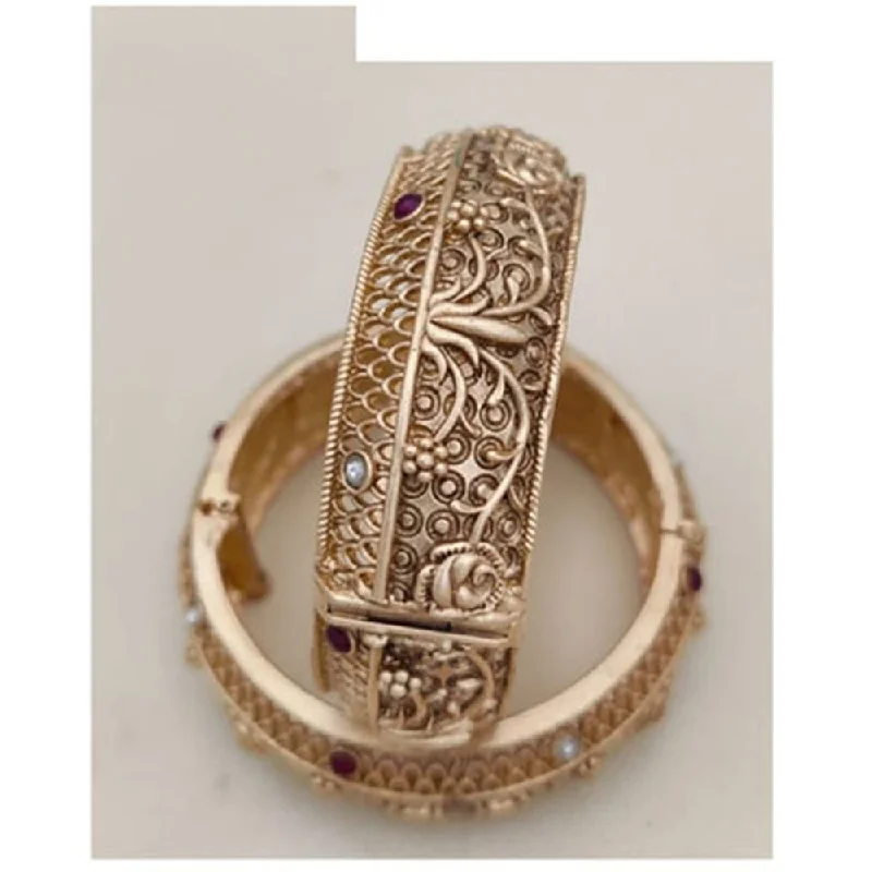 Jewelry Sale Alert – Shop Timeless Elegance Today Jewel Addiction Gold Plated Pota Stone Openable Bangles Set Jewelry Sale Alert – Shop Timeless Elegance Today Jewel Addiction Gold Plated Pota Stone Openable Bangles Set