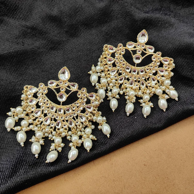Seasonal Jewelry Sale – Upgrade Your Collection JewelMaze Gold Plated Kundan Stone Dangler Earrrings - 8909130262949 Seasonal Jewelry Sale – Upgrade Your Collection JewelMaze Gold Plated Kundan Stone Dangler Earrrings - 8909130262949