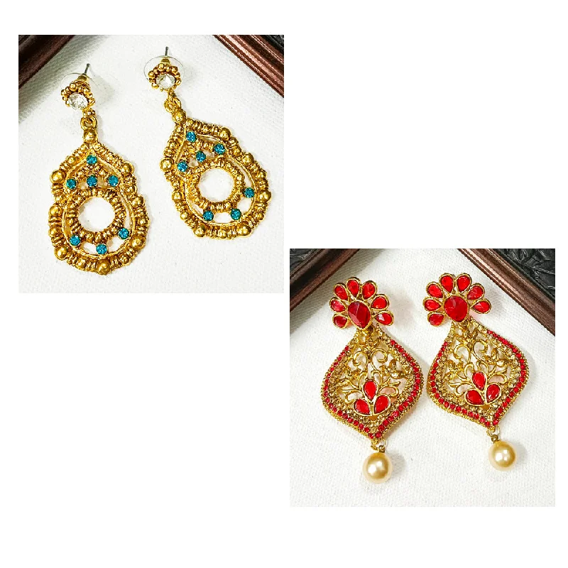 Huge Savings On Timeless Jewelry Collections JewelMaze Set of 2 Earrings Combo