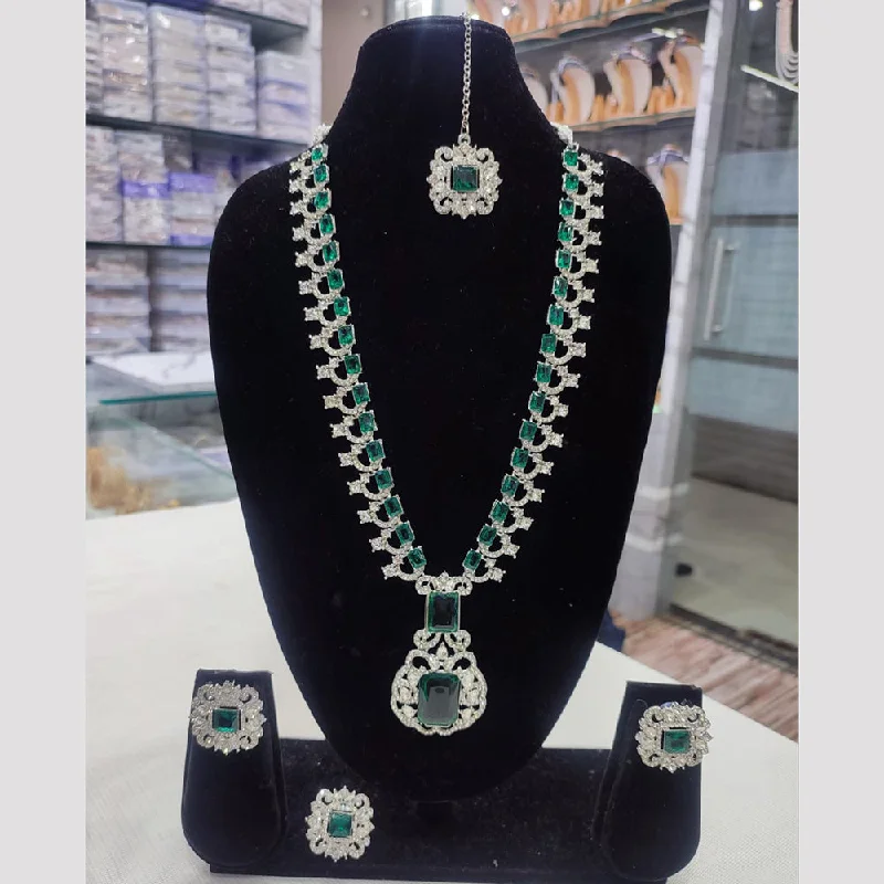 Unmissable Jewelry Sale – Shop Before It's Too Late JewelMaze Silver Plated Austrian Stone Necklace Set Unmissable Jewelry Sale – Shop Before It's Too Late JewelMaze Silver Plated Austrian Stone Necklace Set
