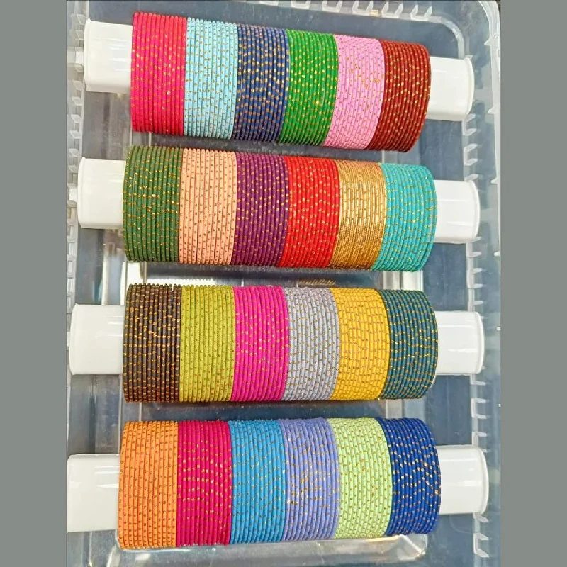 Seasonal Jewelry Sale – Upgrade Your Collection Kavita Art Assorted Colors Metal Bangle Set Seasonal Jewelry Sale – Upgrade Your Collection Kavita Art Assorted Colors Metal Bangle Set