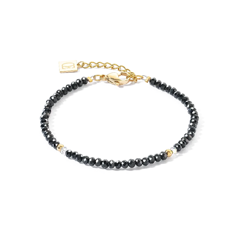 Discounted Luxury Jewelry – Shine Without The Splurge Little Twinkle bracelet gold-black Discounted Luxury Jewelry – Shine Without The Splurge Little Twinkle bracelet gold-black