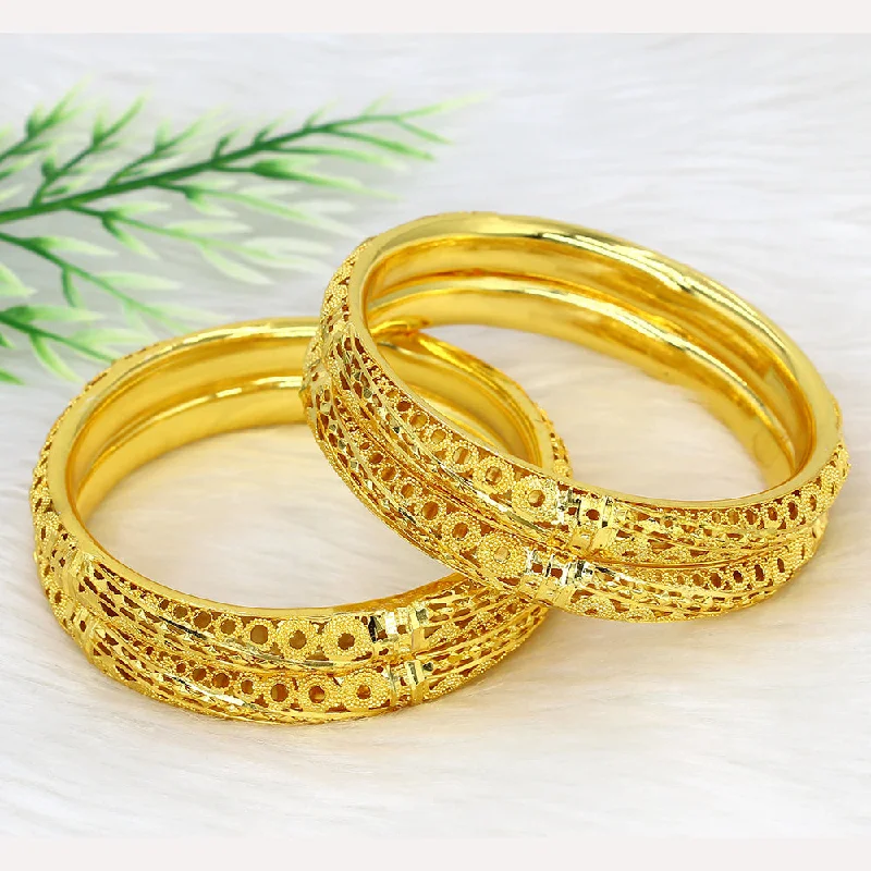 The Perfect Jewelry Piece At The Perfect Price Mahavir Dye Gold Plating Bangles Set The Perfect Jewelry Piece At The Perfect Price Mahavir Dye Gold Plating Bangles Set