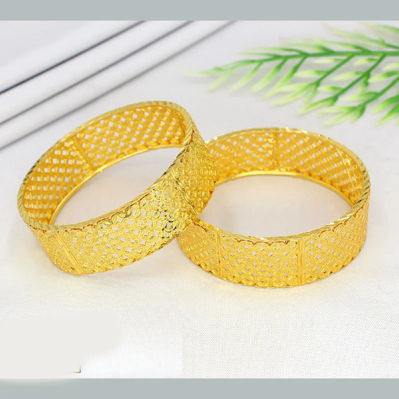 Exclusive Jewelry Offers – Sparkle For Less Mahavir Forming Gold Bangle Set