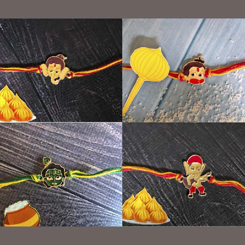 Elegant Jewelry, Exclusive Prices – Shop Now Mahi Combo of Bal Hanuman Bal Ganesh and Bal Krishna Kids Rakhi with Meena Work (RCO1105324Z) Elegant Jewelry, Exclusive Prices – Shop Now Mahi Combo of Bal Hanuman Bal Ganesh and Bal Krishna Kids Rakhi with Meena Work (RCO1105324Z)