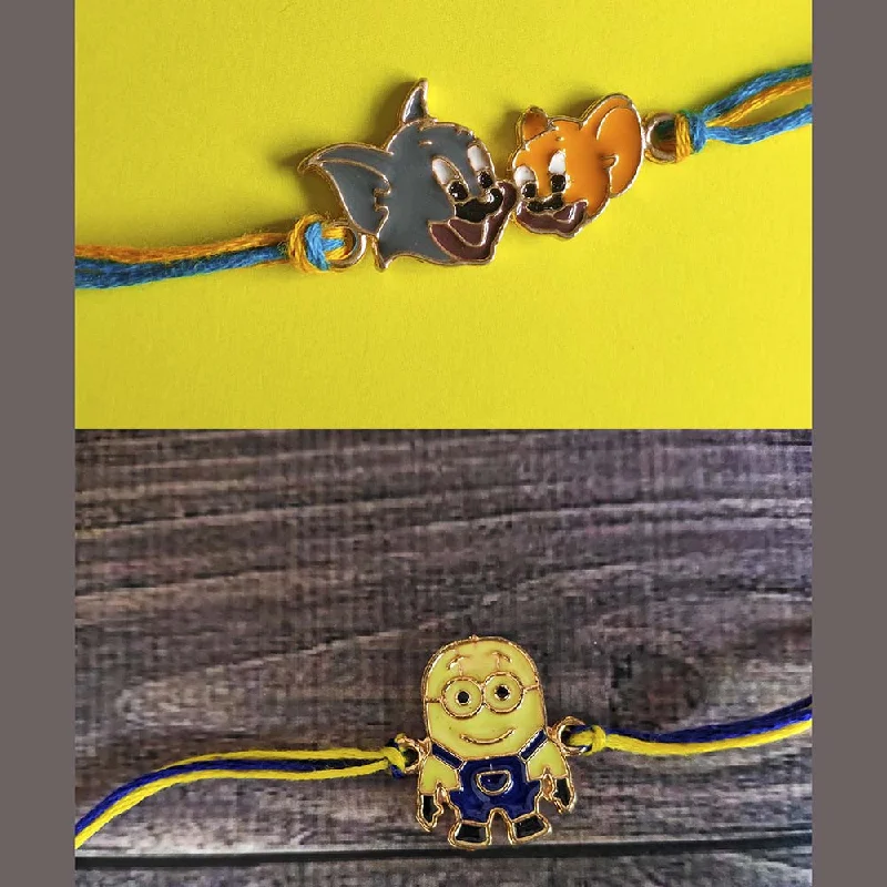 Elegant Jewelry Pieces At Unbelievable Prices Mahi Combo of Children's Favourite 2 Cartoon Rakhis for Kids (RCO1105358M) Elegant Jewelry Pieces At Unbelievable Prices Mahi Combo of Children's Favourite 2 Cartoon Rakhis for Kids (RCO1105358M)