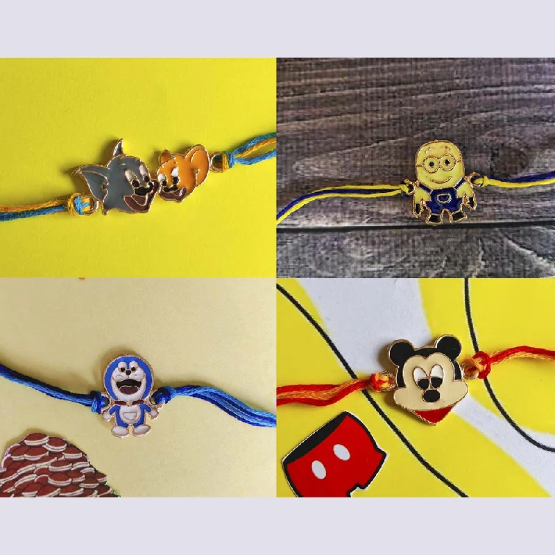 Sparkle More For Less – Jewelry Sale Happening Now Mahi Combo of Children's Favourite 4 Cartoon Rakhis for Kids (RCO1105379M) Sparkle More For Less – Jewelry Sale Happening Now Mahi Combo of Children's Favourite 4 Cartoon Rakhis for Kids (RCO1105379M)