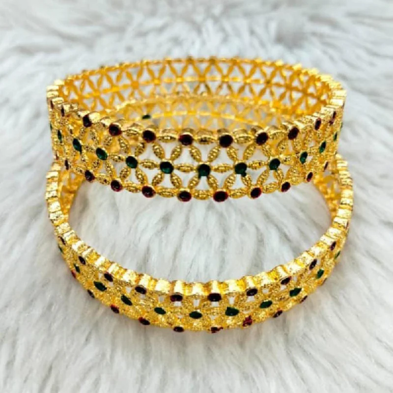 Limited-Stock Jewelry Sale – Once It's Gone, It's Gone Manisha Jewellery Gold Plated Bangles Set Limited-Stock Jewelry Sale – Once It's Gone, It's Gone Manisha Jewellery Gold Plated Bangles Set