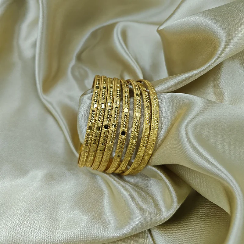 Luxury Jewelry Sale – Sparkle For Less Manisha Jewellery Gold Plated  Bangles Set
