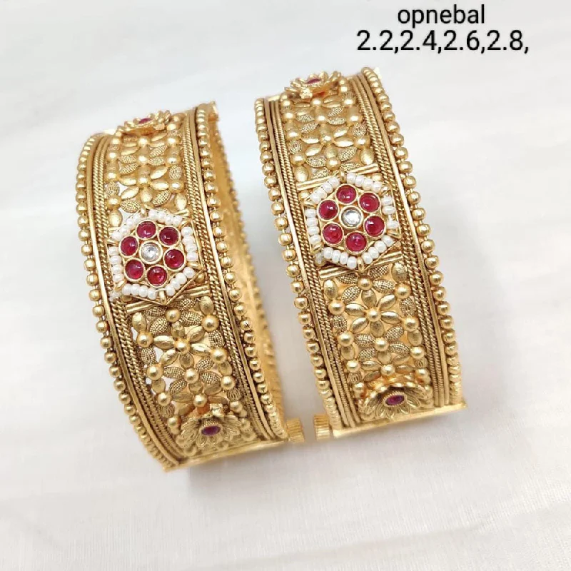Special Deals On Handcrafted And Designer Jewelry Manisha Jewellery Gold Plated Bangles Set Special Deals On Handcrafted And Designer Jewelry Manisha Jewellery Gold Plated Bangles Set