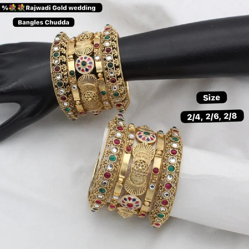 Flash Sale On Stunning Jewelry – Don't Miss Out Manisha Jewellery Gold Plated Bangles Set Flash Sale On Stunning Jewelry – Don't Miss Out Manisha Jewellery Gold Plated Bangles Set
