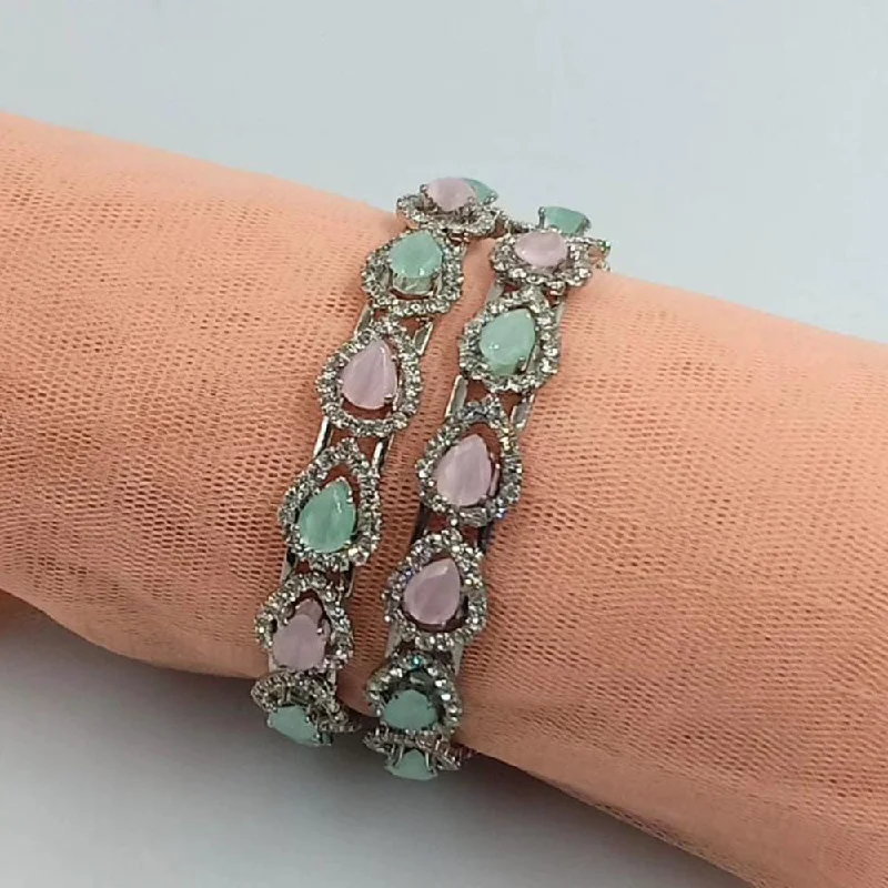 Unmissable Discounts On Timeless Jewelry Pieces Manisha Jewellery Gold Plated Crystal Stone Bangle Set Unmissable Discounts On Timeless Jewelry Pieces Manisha Jewellery Gold Plated Crystal Stone Bangle Set