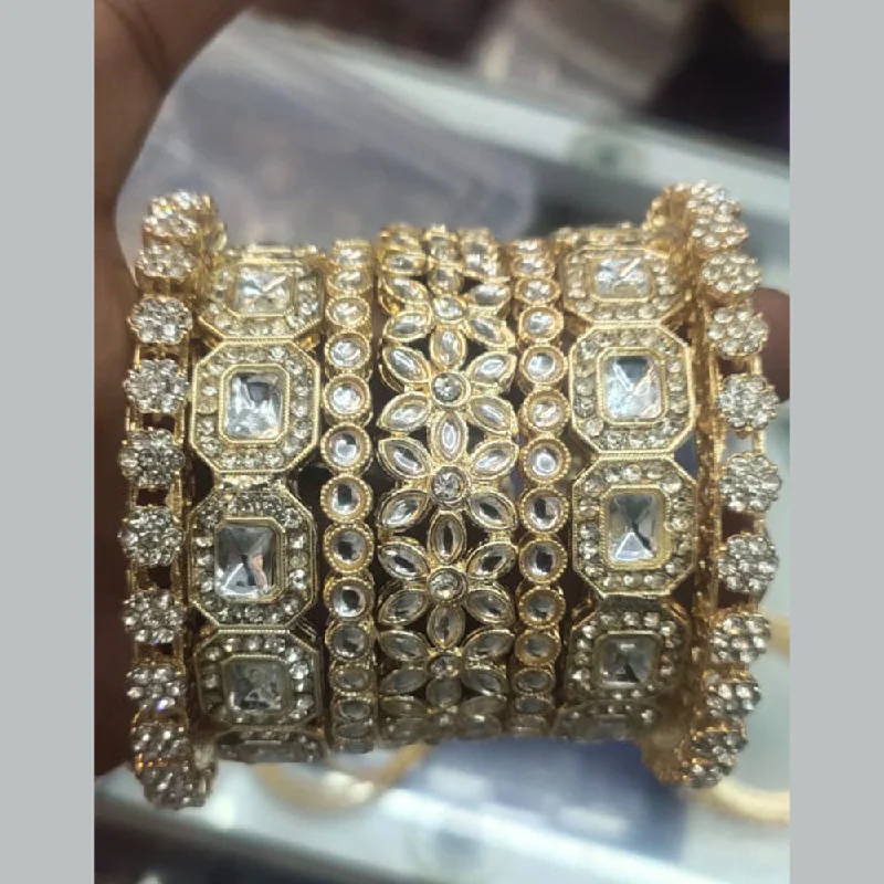 Personalized Jewelry At Special Discount Rates Manisha Jewellery Gold Plated Kundan Bangles Set Personalized Jewelry At Special Discount Rates Manisha Jewellery Gold Plated Kundan Bangles Set