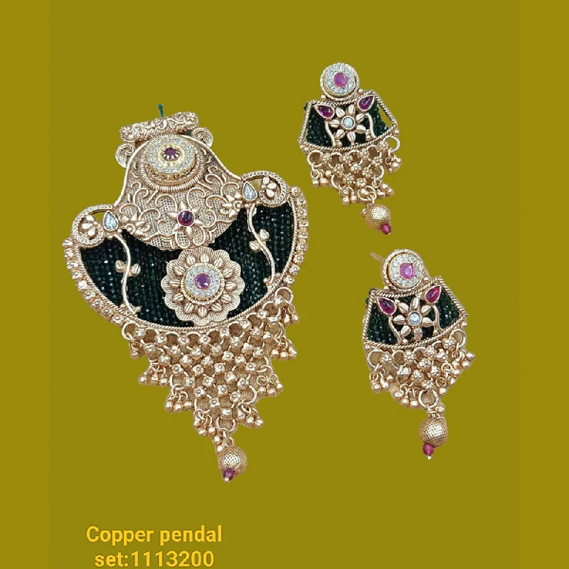 Exclusive Jewelry Sale – Limited-Time Discounts Padmawati Bangles Copper Plated Pandent Set Exclusive Jewelry Sale – Limited-Time Discounts Padmawati Bangles Copper Plated Pandent Set