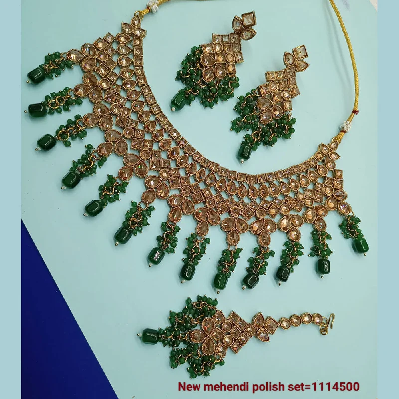 Once-A-Year Jewelry Deals – Shop Before They’Re Gone Padmawati Bangles Gold Plated Crystal Stone Necklace Set Once-A-Year Jewelry Deals – Shop Before They’Re Gone Padmawati Bangles Gold Plated Crystal Stone Necklace Set