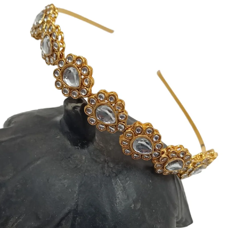 Unmissable Discounts On Timeless Jewelry Pieces Padmawati Bangles Gold Plated Kundan Hair Band Unmissable Discounts On Timeless Jewelry Pieces Padmawati Bangles Gold Plated Kundan Hair Band