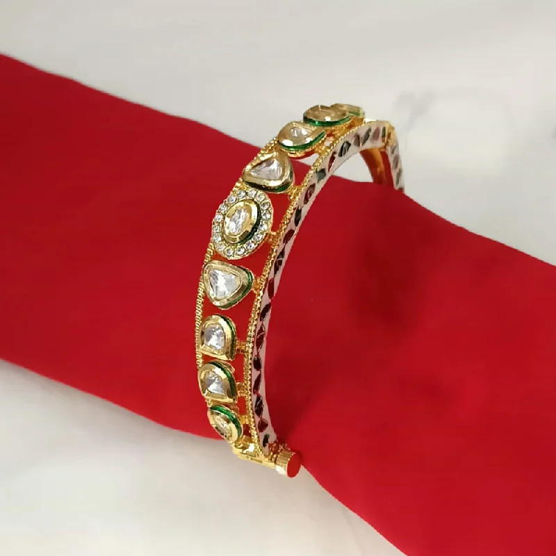 Limited-Time Jewelry Discounts – Shine Without The Splurge Padmawati Bangles Gold Plated Kundan Openable Kada Limited-Time Jewelry Discounts – Shine Without The Splurge Padmawati Bangles Gold Plated Kundan Openable Kada
