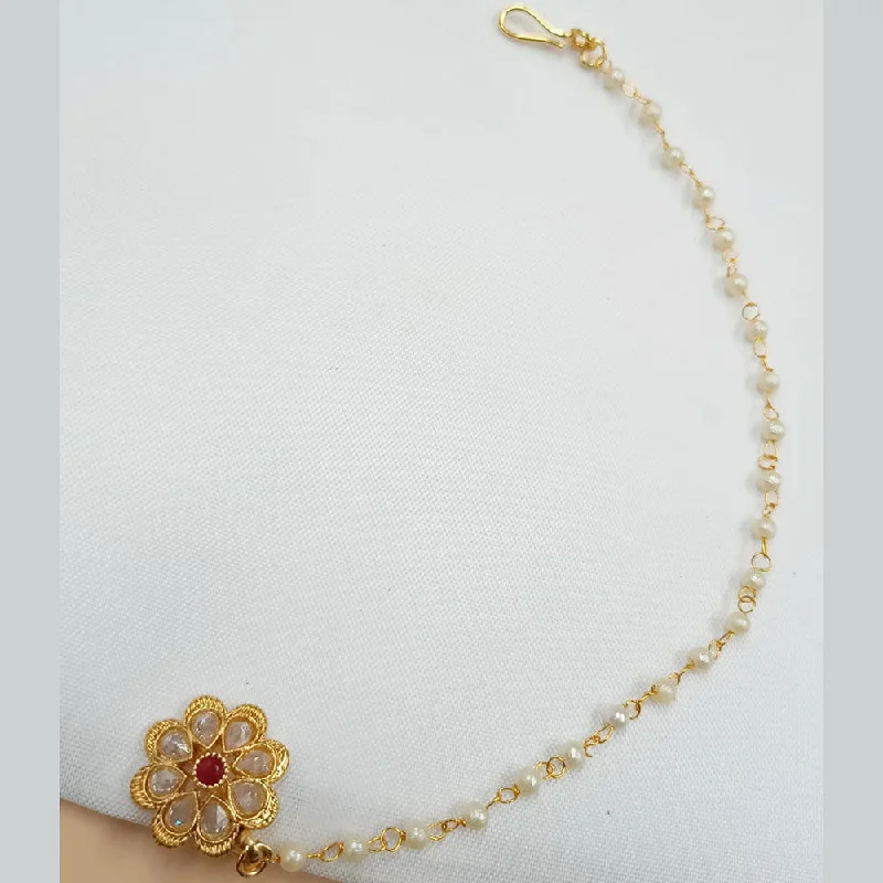 Unmissable Jewelry Clearance – Final Reductions Padmawati Bangles Gold Plated Pearl And Crystal Stone Nose Ring Unmissable Jewelry Clearance – Final Reductions Padmawati Bangles Gold Plated Pearl And Crystal Stone Nose Ring