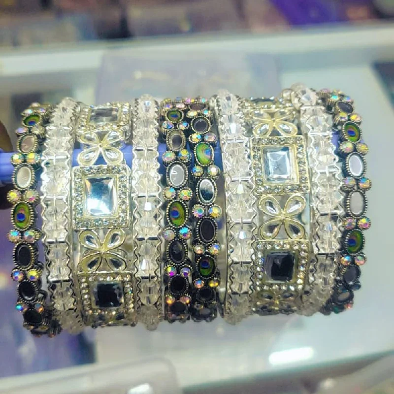 Special Sale On Handcrafted Jewelry – Shop Today Pooja Bangles 2 Tone Plated Mirror Bangles Set Special Sale On Handcrafted Jewelry – Shop Today Pooja Bangles 2 Tone Plated Mirror Bangles Set