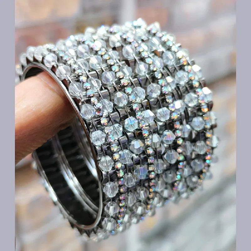 Upgrade Your Jewelry Collection For Less Pooja Bangles Black Polish Pearl Bangles Set Upgrade Your Jewelry Collection For Less Pooja Bangles Black Polish Pearl Bangles Set