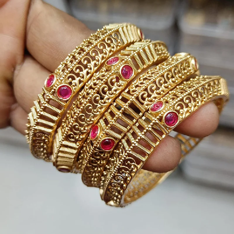 Jewelry Clearance Sale – Final Reductions Rani Sati Jewels Gold Plated Pota Bangles Set Jewelry Clearance Sale – Final Reductions Rani Sati Jewels Gold Plated Pota Bangles Set