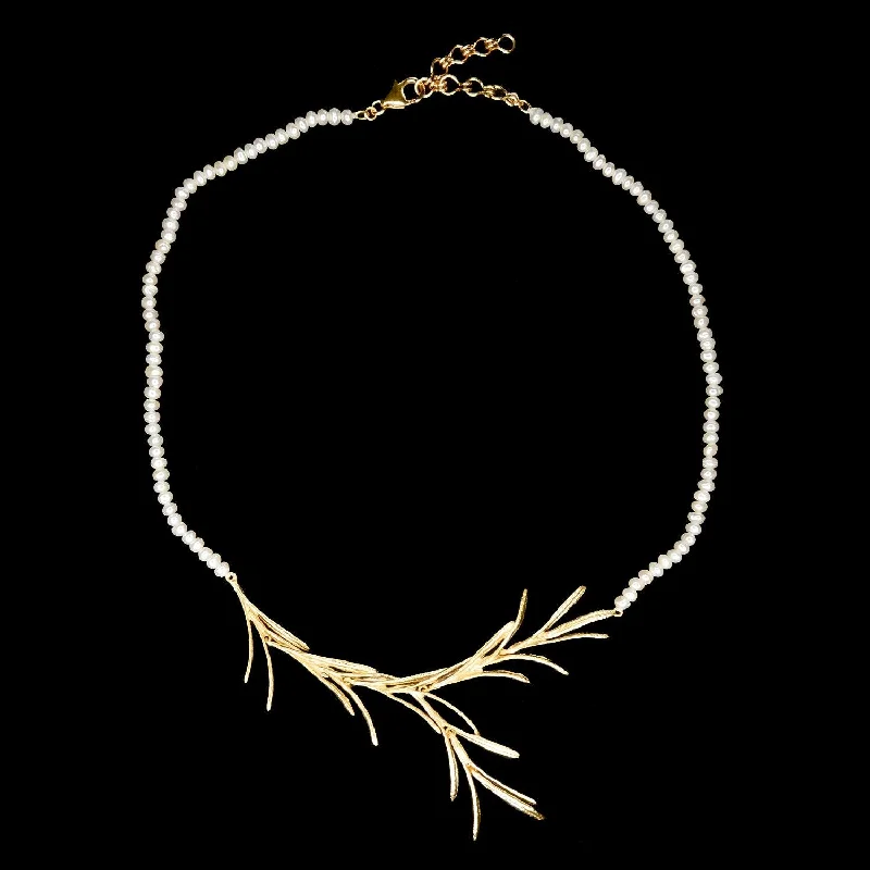 Limited-Stock Jewelry Sale – Once It's Gone, It's Gone Fine Rosemary Necklace - Pearl Contour Limited-Stock Jewelry Sale – Once It's Gone, It's Gone Fine Rosemary Necklace - Pearl Contour