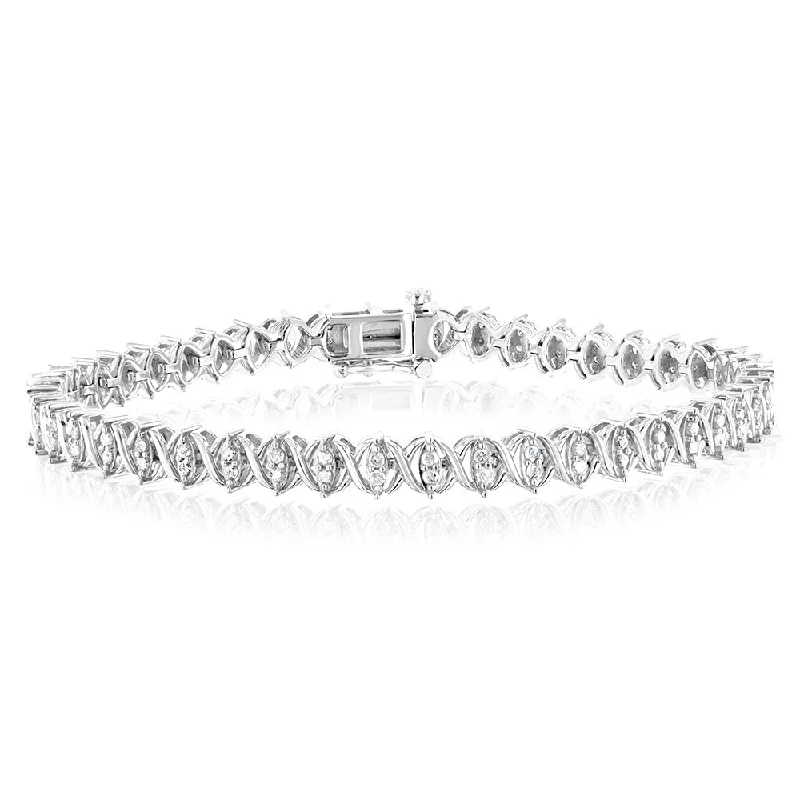 Jewelry Sale Alert – Shop Timeless Elegance Today Sterling Silver & 0.95 Carat Diamond Tennis Bracelet Jewelry Sale Alert – Shop Timeless Elegance Today Sterling Silver & 0.95 Carat Diamond Tennis Bracelet