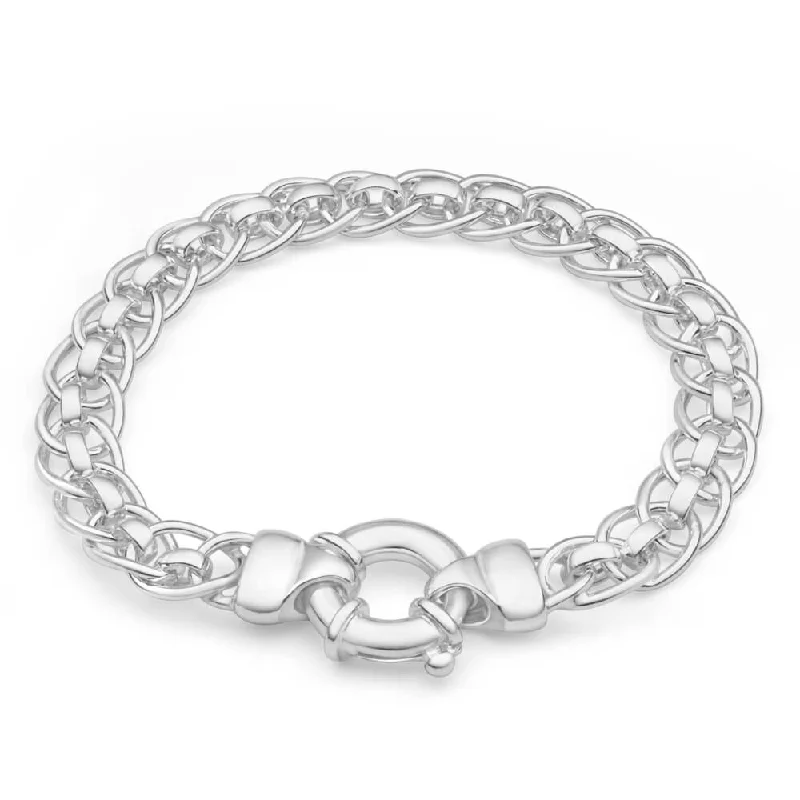 Shop Dazzling Jewelry At The Best Prices Sterling Silver Roller Boltring Bracelet 19cm Shop Dazzling Jewelry At The Best Prices Sterling Silver Roller Boltring Bracelet 19cm