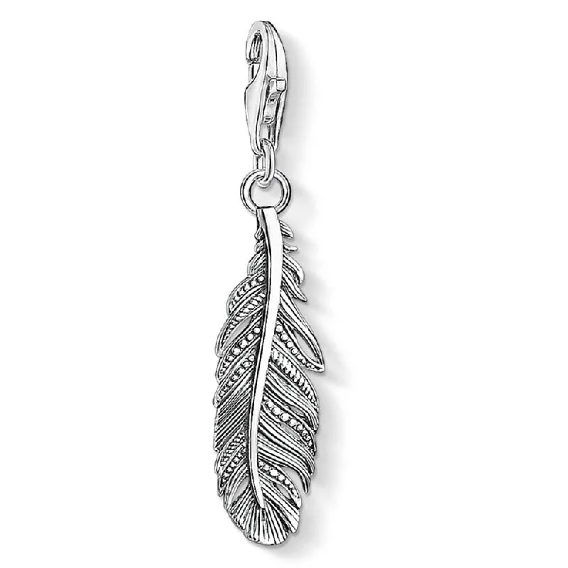 Limited-Time Jewelry Sale – Elegant Styles At Less Sterling Silver Thomas Sabo Charm Club Feather
