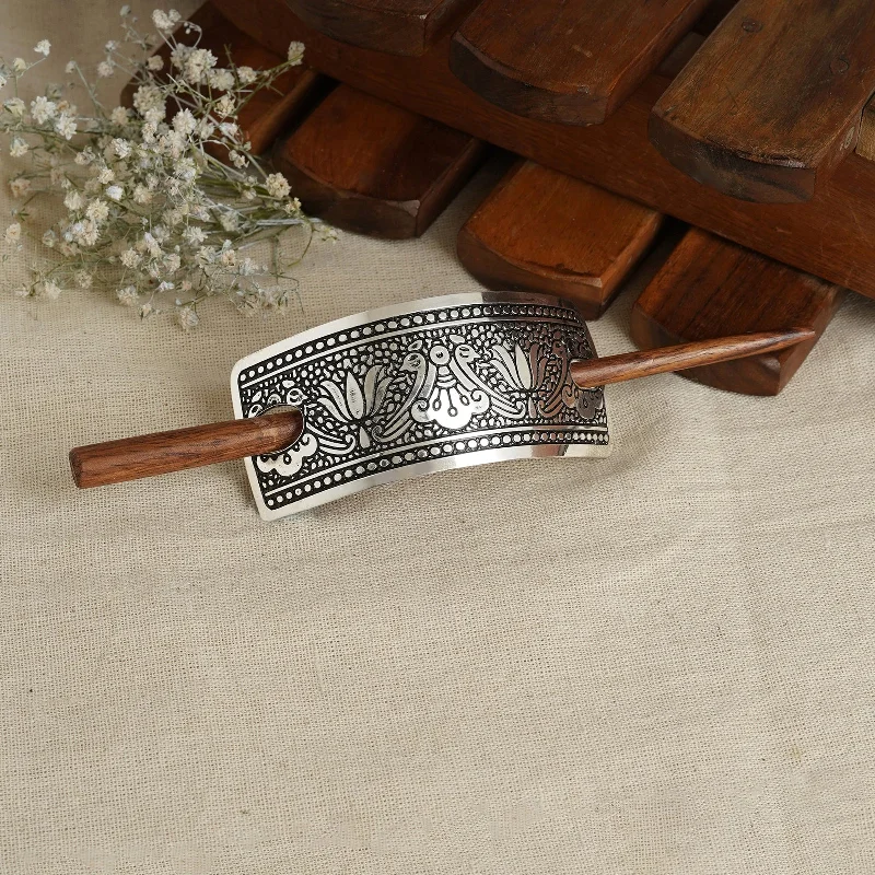 Adjustable Charm Bracelets For A Perfect Fit Teejh Maryam Silver lossy Bun Stick