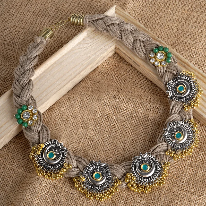 Shine Without Limits – Jewelry Sale Happening Now Teejh Maderu Silver Oxidised Necklace Shine Without Limits – Jewelry Sale Happening Now Teejh Maderu Silver Oxidised Necklace