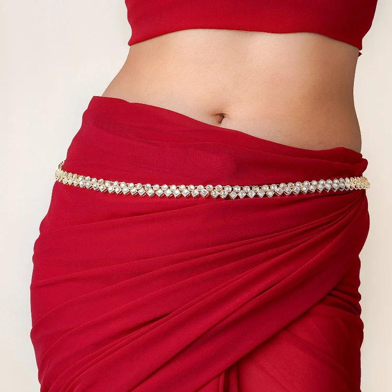 Your Perfect Accessory Now At The Best Price Teejh Manasya Pearl Kamarpatta