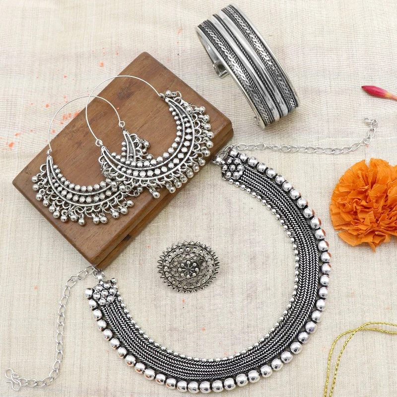 Special Jewelry Deals – Upgrade Your Collection Teejh Riya silver oxidized jewellery gift set Special Jewelry Deals – Upgrade Your Collection Teejh Riya silver oxidized jewellery gift set