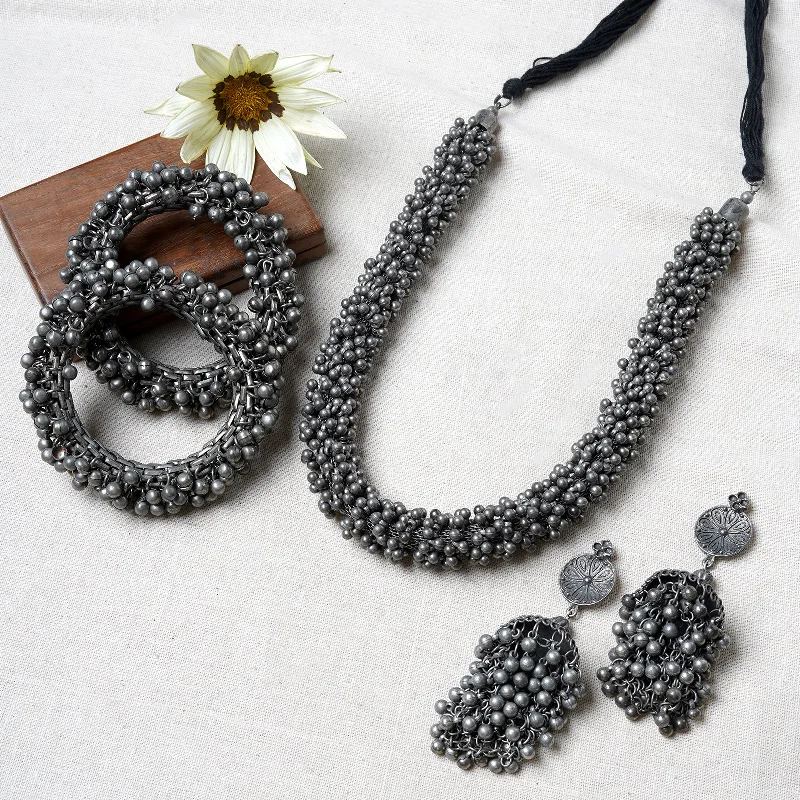 Shop Dazzling Jewelry At The Best Prices Teejh Vini Silver Oxidised Jewelry Gift Set Shop Dazzling Jewelry At The Best Prices Teejh Vini Silver Oxidised Jewelry Gift Set