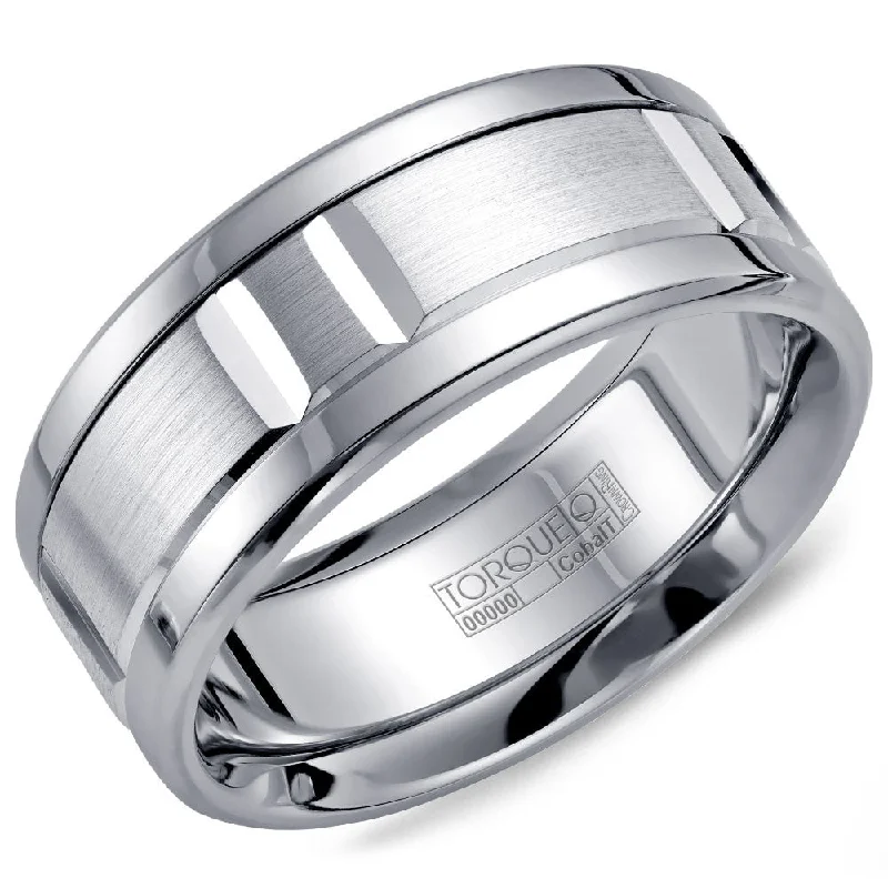 Grab Your Favorite Jewelry At The Lowest Prices Torque Cobalt Collection 9MM Wedding Band with Line Detailing CB-1111 Grab Your Favorite Jewelry At The Lowest Prices Torque Cobalt Collection 9MM Wedding Band with Line Detailing CB-1111