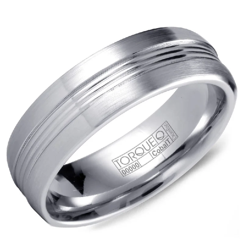 Best-Selling Jewelry Now Available At Special Deals Torque Cobalt Collection 7MM Wedding Band with Line Detailing CB-7130 Best-Selling Jewelry Now Available At Special Deals Torque Cobalt Collection 7MM Wedding Band with Line Detailing CB-7130
