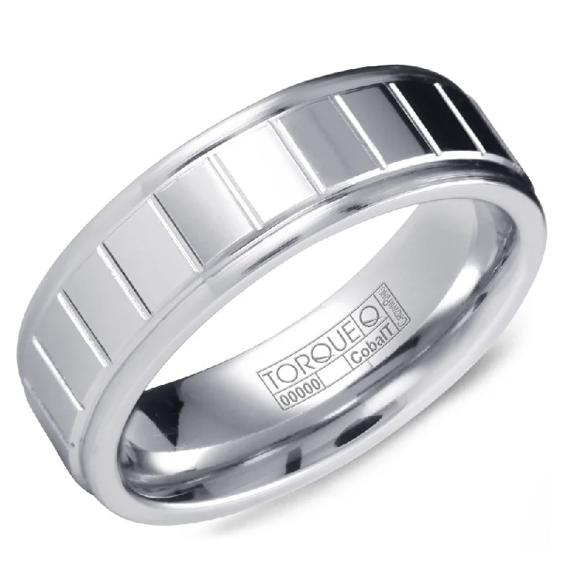 Luxury Jewelry Sale – Elegant Styles At Unbeatable Prices Torque Cobalt Collection 7MM Wedding Band with Line Detailing CB-7139 Luxury Jewelry Sale – Elegant Styles At Unbeatable Prices Torque Cobalt Collection 7MM Wedding Band with Line Detailing CB-7139