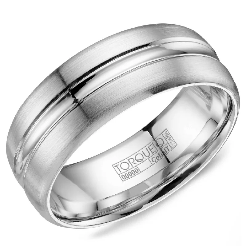 Holiday Jewelry Sale – Perfect Gifts At The Best Prices Torque Cobalt Collection 8MM Wedding Band with Brushed Finish & High Polished Inlay CB-8006 Holiday Jewelry Sale – Perfect Gifts At The Best Prices Torque Cobalt Collection 8MM Wedding Band with Brushed Finish & High Polished Inlay CB-8006