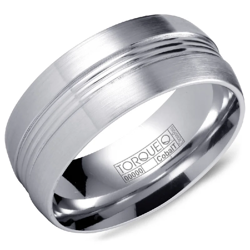 Exclusive Jewelry Offers – Shine For Less Torque Cobalt Collection 9MM Wedding Band with Carved Center CB-2130 Exclusive Jewelry Offers – Shine For Less Torque Cobalt Collection 9MM Wedding Band with Carved Center CB-2130